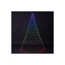 Χριστουγεννιάτικα Λαμπάκια Χταπόδι 180 LED RGB με τηλεχειριστήριο και 30 προγράμματα για δέντρο 1.80m | ΕΠΑΜ | XLSMART-180M/5V