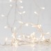 Χριστουγεννιάτικα Λαμπάκια Σειρά 100 LED Διάφανο Καλώδιο Λευκό IP44 300cm| Eurolamp | 600-11323