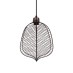 Φωτιστικό Οροφής Μοντέρνο Μονόφωτο 1XE27 Leaf Copper  | Fylliana | 935-123-001