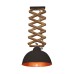 HL-250-50P UP-DOWN RELIEF BROWN CEMENT COPPER | Homelighting | 77-3098