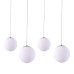 SE1520-4 ALESSIA OPAL GLASS 2Φ15 AND 2Φ20 | Homelighting | 77-3714
