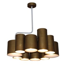 HL-3567-P10 BRODY OLD BRONZE AND WHITE PENDANT | Homelighting | 77-3990