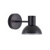 SE21-BL-16-MS3 ADEPT BLACK WALL LAMP BLACK METAL SHADE | Homelighting | 77-8318