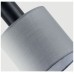 SE21-BL-4-3BL-SH123 ADEPT FLEX Black Pendant White, Grey, Brown Fabric Shade | Homelighting | 77-8915
