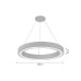 Κρεμαστό φωτιστικό LED 88W 3CCT σε λευκή απόχρωση 80cm | Inlight | 6073-80-WH