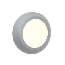 it-Lighting Jocassee LED 3.5W 3CCT Outdoor Wall Lamp Grey D15cmx2.7cm | InLight | 80201430