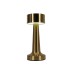 Επιτραπέζιο επαναφορτιζόμενο φωτιστικό 3CCT σε χρυσή απόχρωση (3033-Golden) | InLight | 3033-Golden