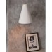 Φωτιστικό Οροφής Κρεμαστό Τρίφωτο Κώνος από μέταλλο κ επικαλυμμένο χαρτί σε λευκό χρώμα Aca AD8029WG
